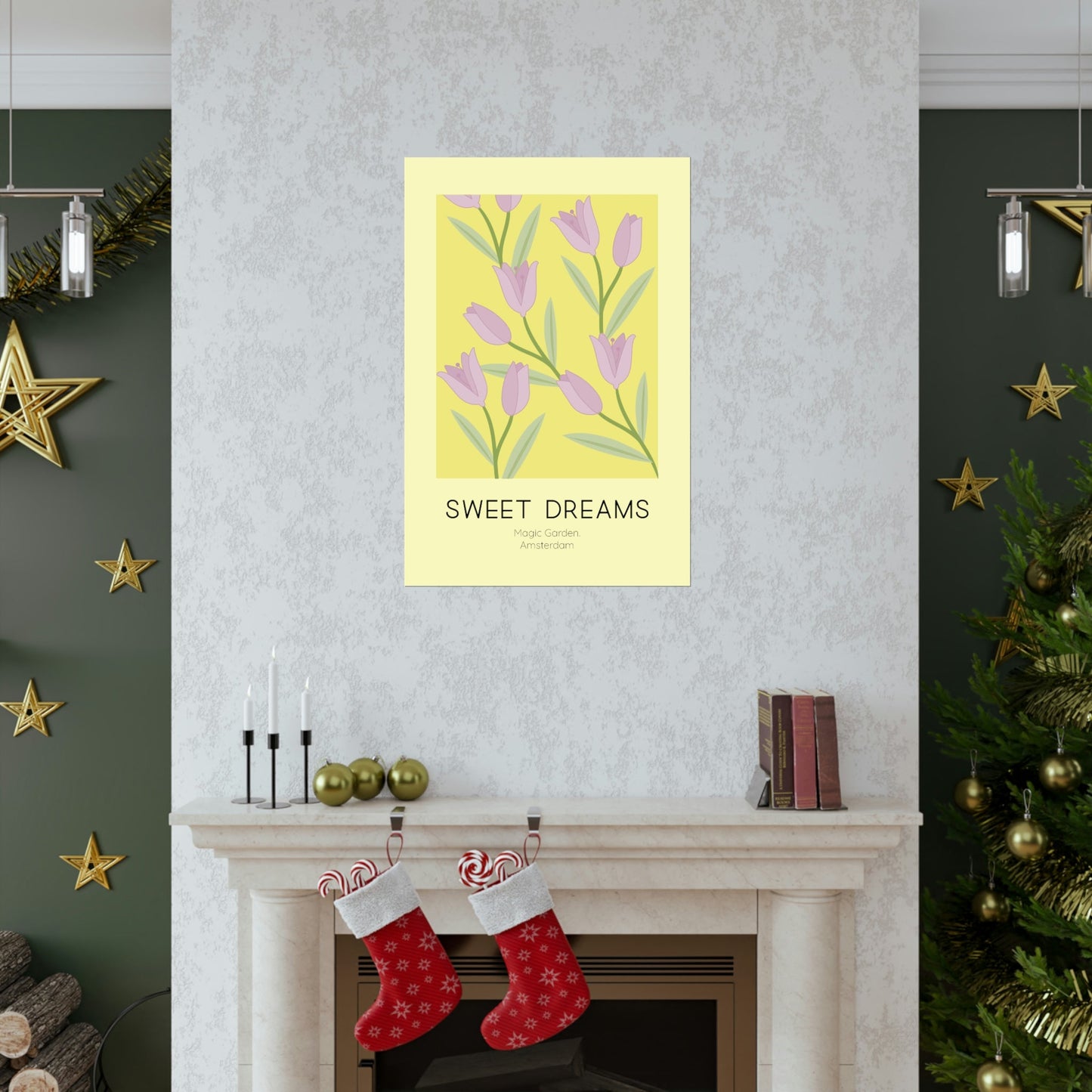 Sweet Dreams Tulip Poster
