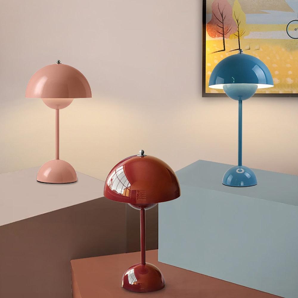 Rechargeable Mushroom Table Lamp