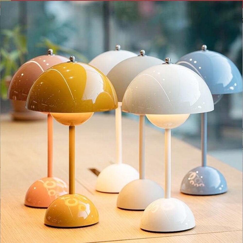 Rechargeable Mushroom Table Lamp