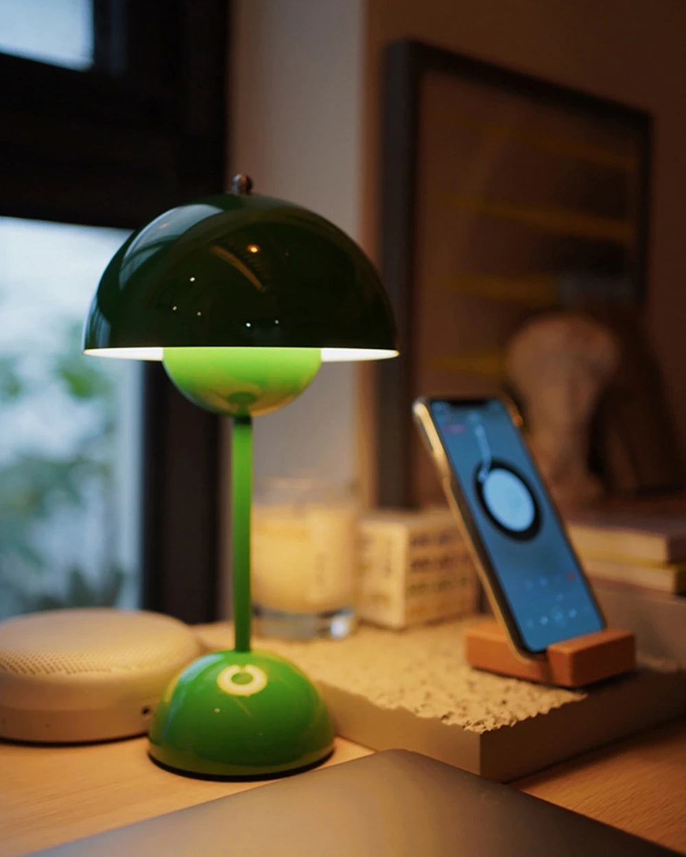 Rechargeable Mushroom Table Lamp